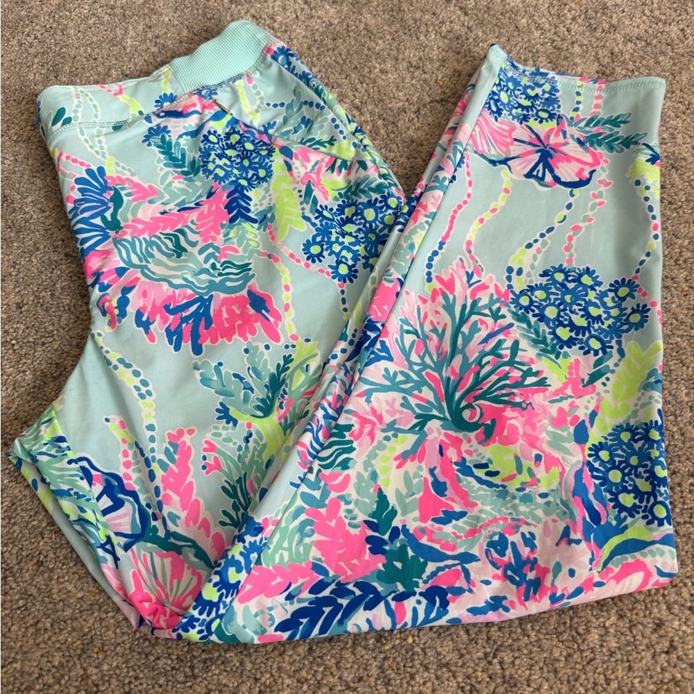 Lilly Pulitzer Colorful Floral Leggings